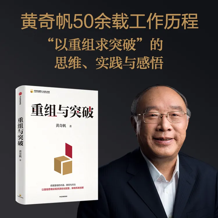 重组与突破 黄奇帆著 把握重组的内涵、路径与方法 中国经济 土地