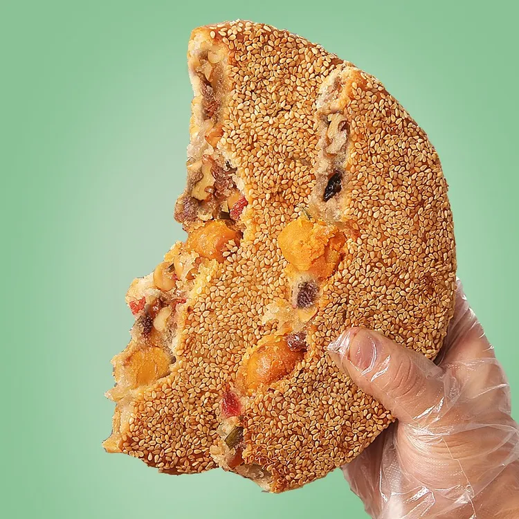 郑永丰桥墩月饼温州特产中秋老式蛋黄鲜肉五仁大月饼礼盒装旗舰店