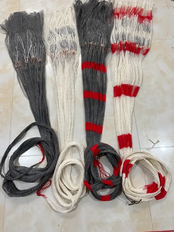 3指网眼大力马线3米，3.5米，4米，4.5米，5米，5.5米，6米高纯手工铅坠