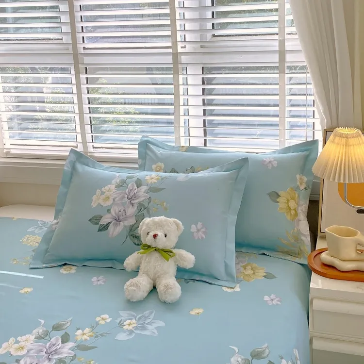 网红款亲肤磨毛枕套一对装单只枕头套48cmx74cm单人加厚枕芯套9