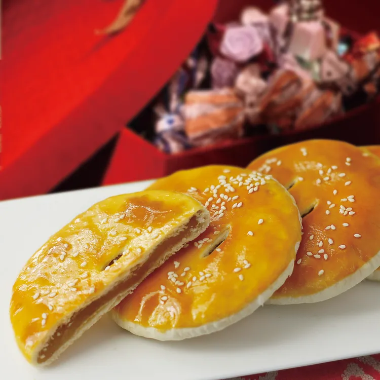 明贤食品明贤喜饼系列老婆饼伴手礼精选寄意夫妻情深举案启齐眉