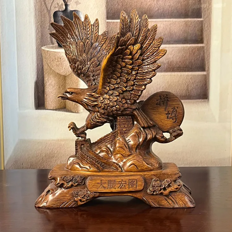 大展宏图老鹰家居办公室装饰品摆设（长约25cm高约30cm）