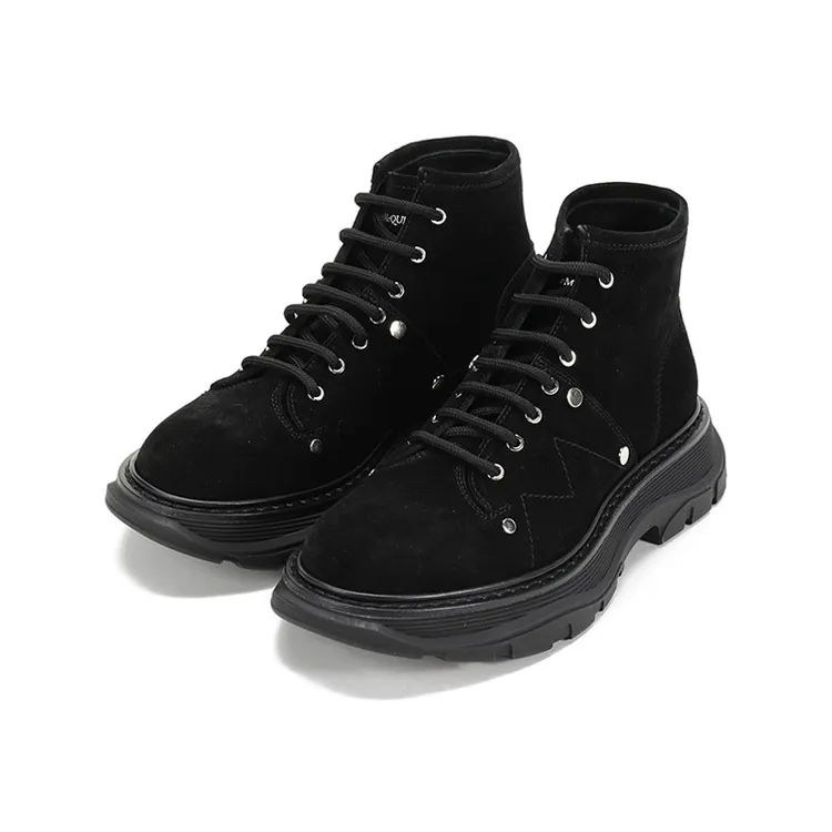 未使用 Alexander McQueen/亚历山大·麦昆 女士短靴595469 WHZ28