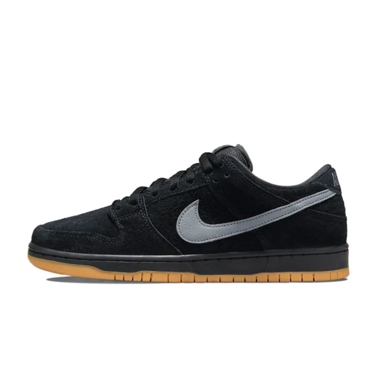 NIKE/耐克 Dunk SB Low防滑轻便低帮板鞋男女同款黑色+BQ6817-010