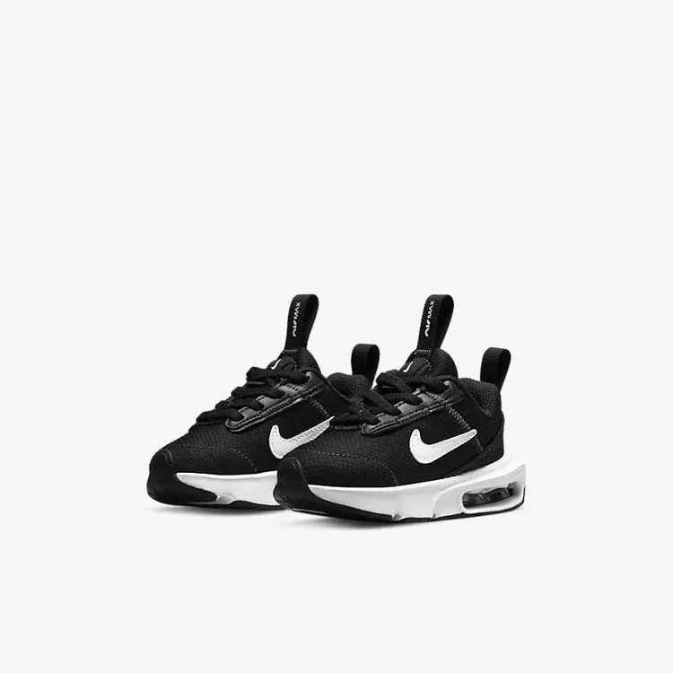 NIKE/耐克防滑减震耐磨 低帮运动休闲鞋黑白色婴幼童+DH9410-002