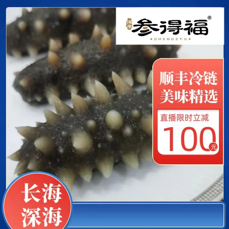 （20-30）只/斤大连长海县25-35米深水原种半干海参顺丰包邮