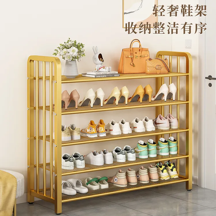 家用鞋架子多层出租不占空间收纳防尘鞋柜宿舍简易收纳柜储物鞋架