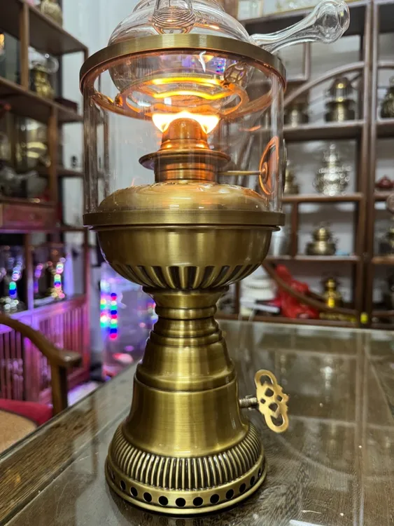 十二生相大白菜机芯上链灯 煮茶灯