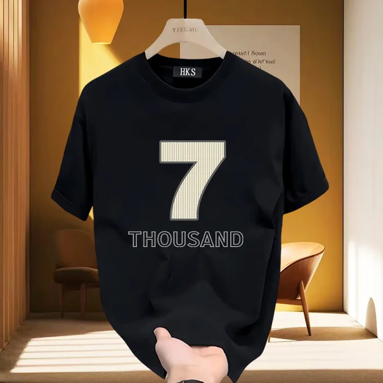 宽松休闲大码短袖T恤上衣韩版夏季潮牌日常百搭圆领纯棉外穿半袖