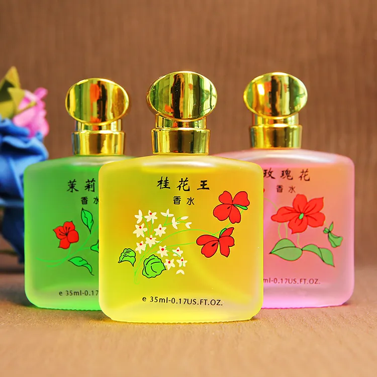 国货老牌桂花王秋霞香水 怀旧经典玻璃瓶装 喷雾清新花香持久留香