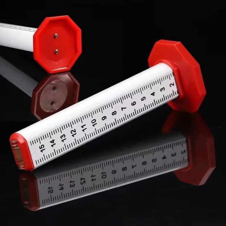 等高尺四面双面高精度铺地砖水平定位标尺瓦工贴砖水平线找平高低