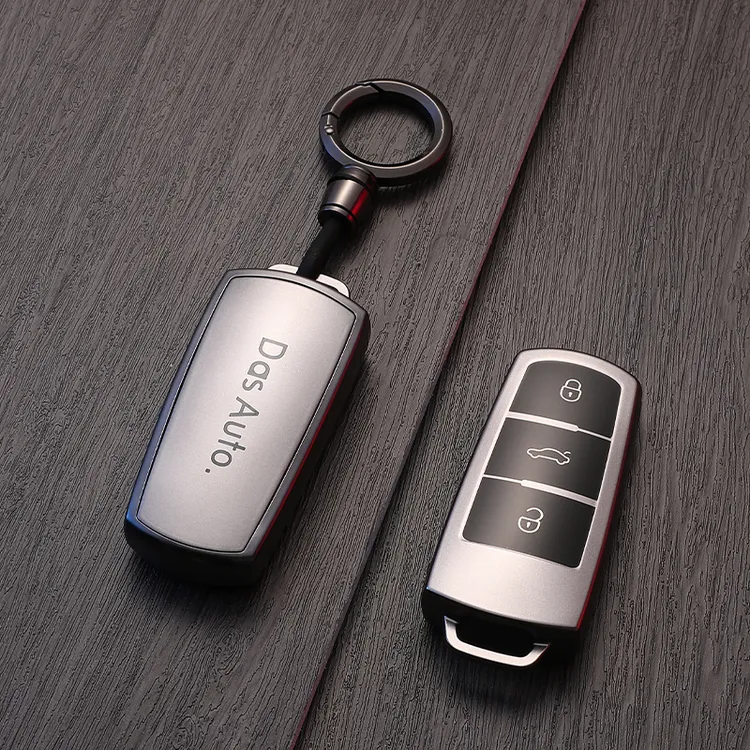 大众迈腾b7钥匙套老款CC一键启动12/13/15款17款汽车专用男女扣壳