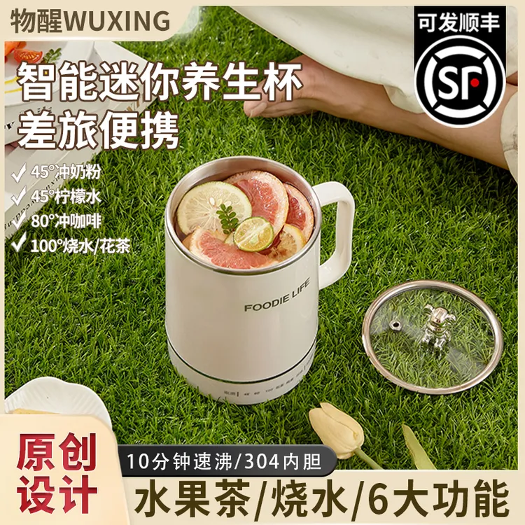 物醒多功能迷你养生壶全自动养生杯炖煮壶便携式煮花茶办公室小型