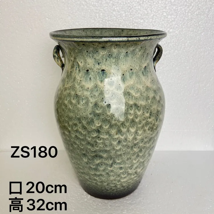 ZS180大号绿植法师老桩多肉花盆发货制作烧制人工完美粗陶