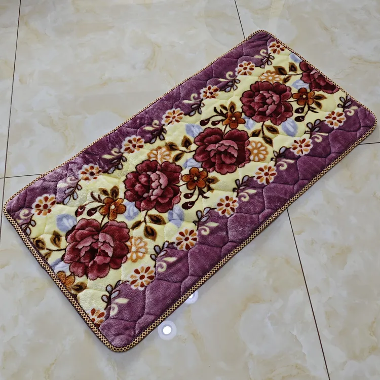 防滑沙发垫冬季直排老式红实木椅长座垫四季通用加厚保暖毛绒垫子