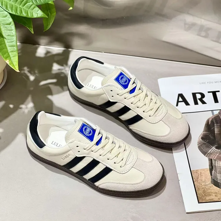 A97秋季新款德迅鞋爆款时尚百搭夏季透气真皮软底春季平底