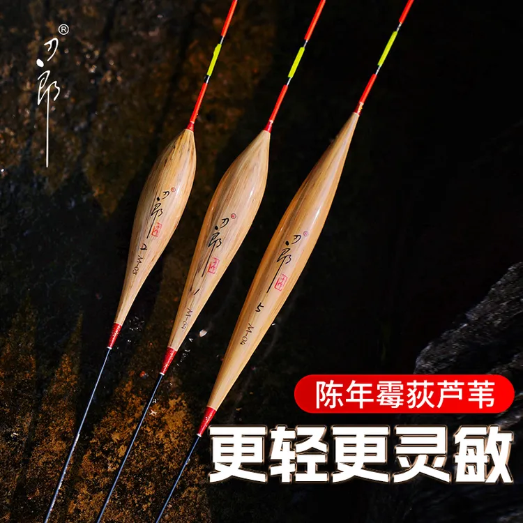 刀郎M系列霉荻芦苇高灵敏鲫鲤青草鳊鱼翘嘴醒目高亮综合行程浮漂