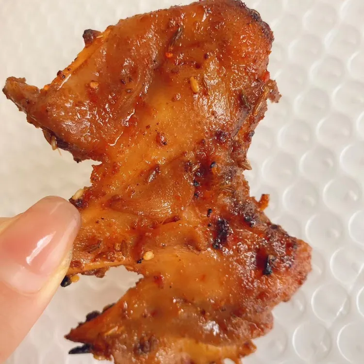 顾小胖炭烤鸡头鸡爪鸡翅