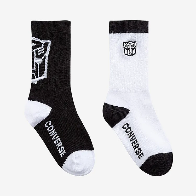 Converse匡威儿童童袜透气高帮休闲百搭长袜2双装CHN-2R-0376