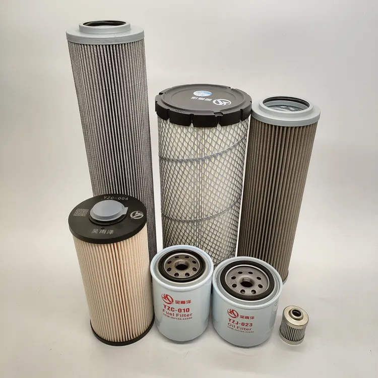 徐工75D/75DA久保田发动机整车滤芯机柴滤空滤液压回油进油先导滤