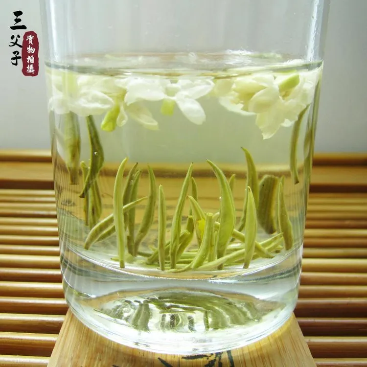 2025年新茶四川峨眉山茶三父子金针兰雪特级浓香茉莉花茶叶100g