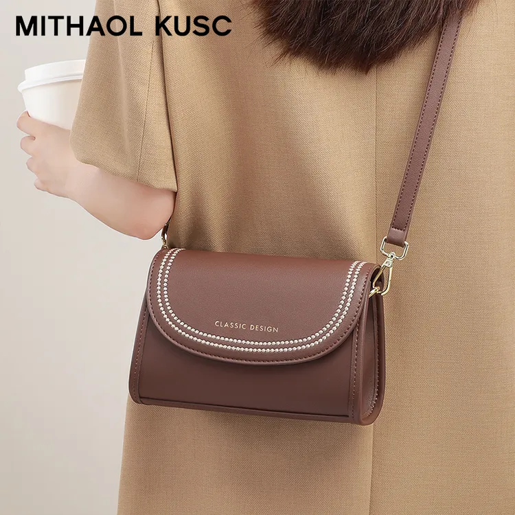 MITHAOL KUSC轻奢女士单肩包高档斜挎包上班通勤包生日礼物送女生