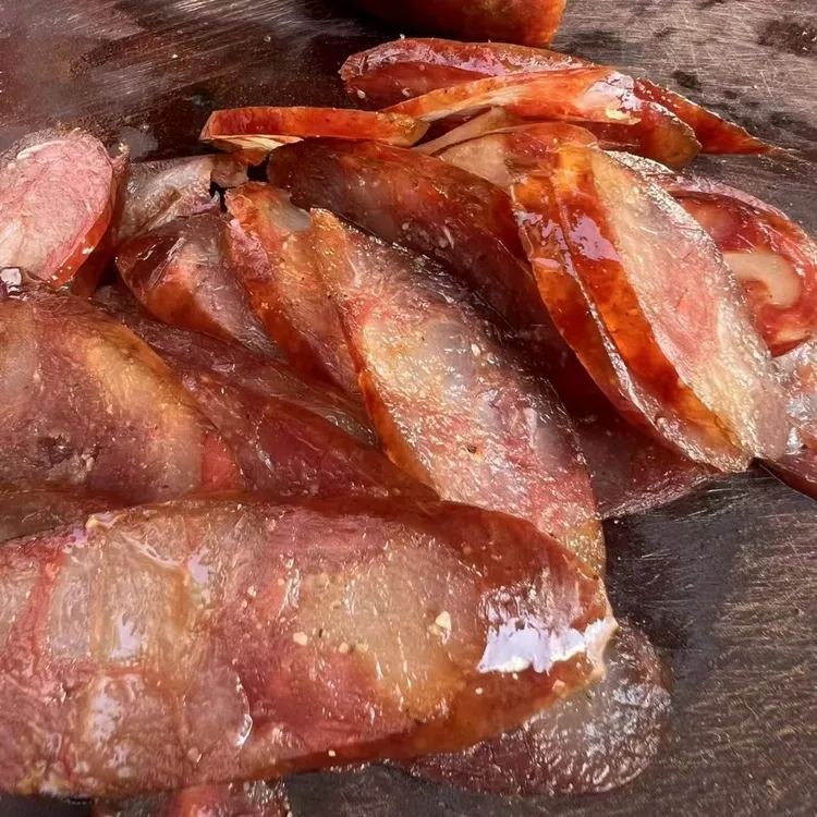土司腊馋湘西特产正宗烟熏农家腊香肠500g 散装腊肉湖南食用