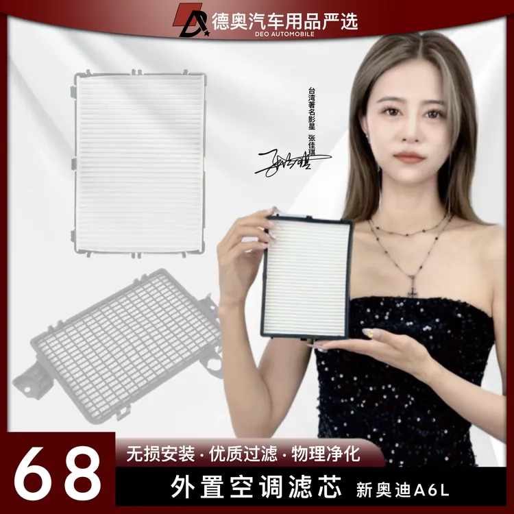 奥迪减配外置空调滤芯A6/A4空调进气口防护（赠送安装工具）