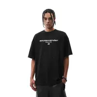 FDR官方店 闪粉发泡印花运动美式短袖t恤男女夏季情侣装宽松上衣