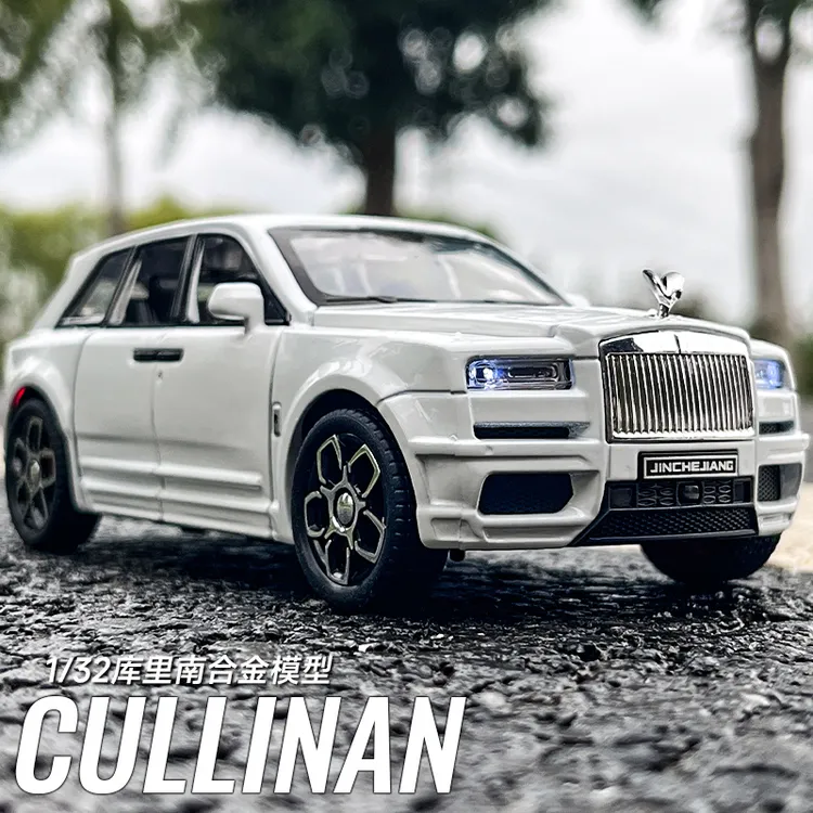仿真1:32劳斯莱斯库里南合金车模型摆件男孩收藏汽车模型玩具礼物
