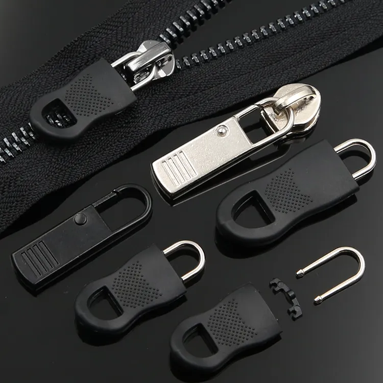 通用拉链头配件可拆卸拉锁头替换拉坠衣服外套包包修复小拉片吊坠