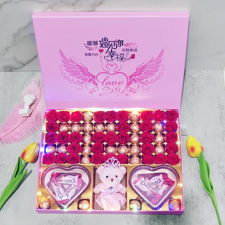 Dove/德芙巧克力礼盒装送女友老婆媳妇女生日圣诞节糖果礼物糖果