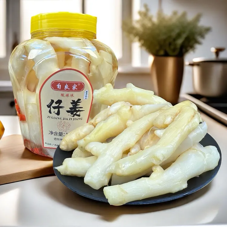 广西特产酸辣嫩姜芽醋泡生姜仔泡仔姜下饭菜开盖即食广西正宗酸姜