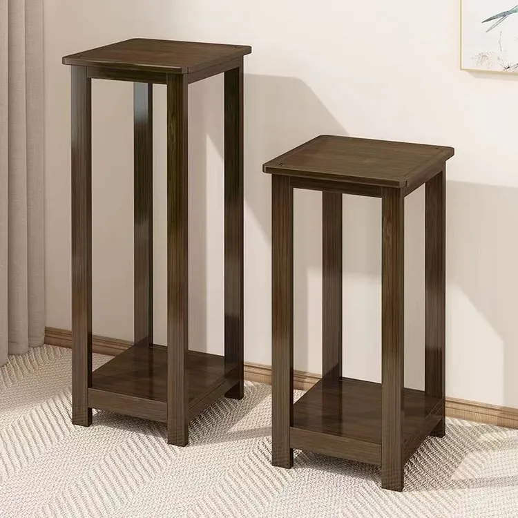 组合置物架阳台落地式室内四季电视柜旁装饰摆件花台多肉花盆架子