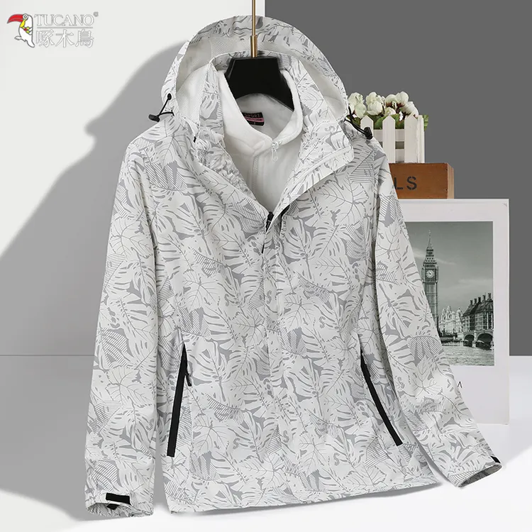 TUCANO/啄木鳥正品秋冬户外三合一冲锋衣防风防水外套夹克登山服