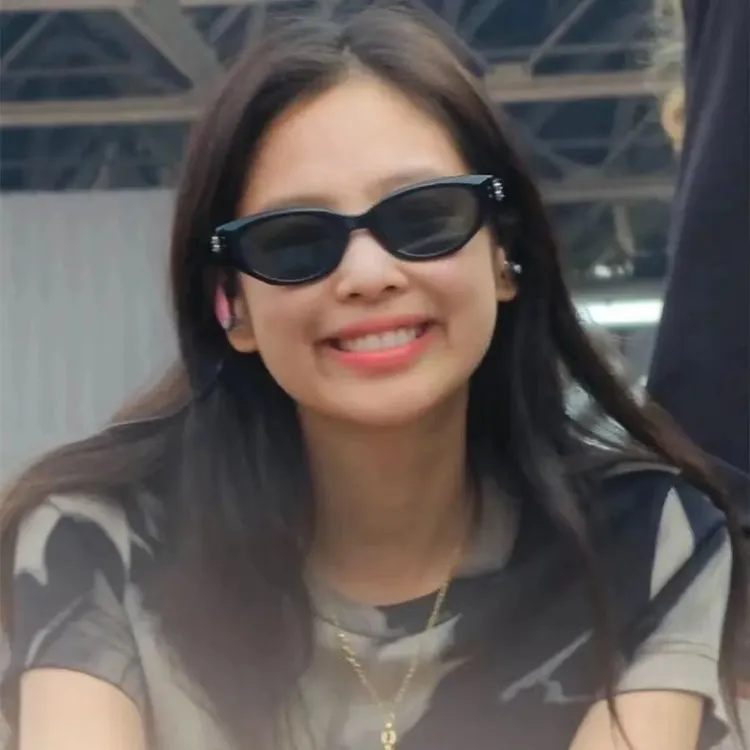 jennie珍妮同款gm墨镜roco明星网红辣妹猫眼复古高级感太阳眼镜女