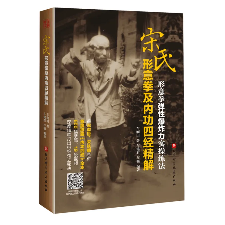 宋氏形意拳及内功四经精解 车润田著车铭群车强编著扫码看视频北
