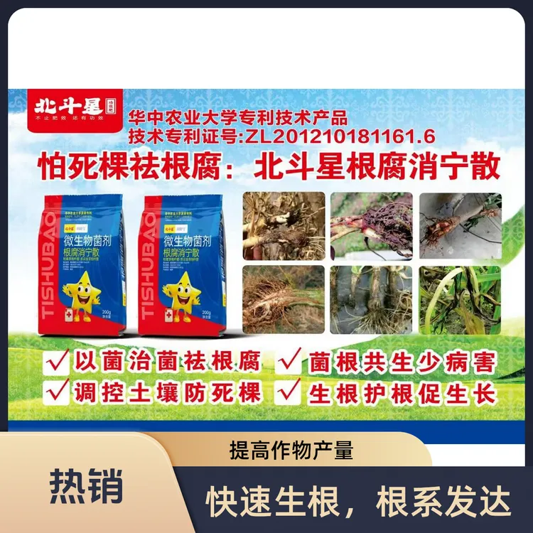 200g一亩地怕死棵祛根腐北斗星根腐消宁散
