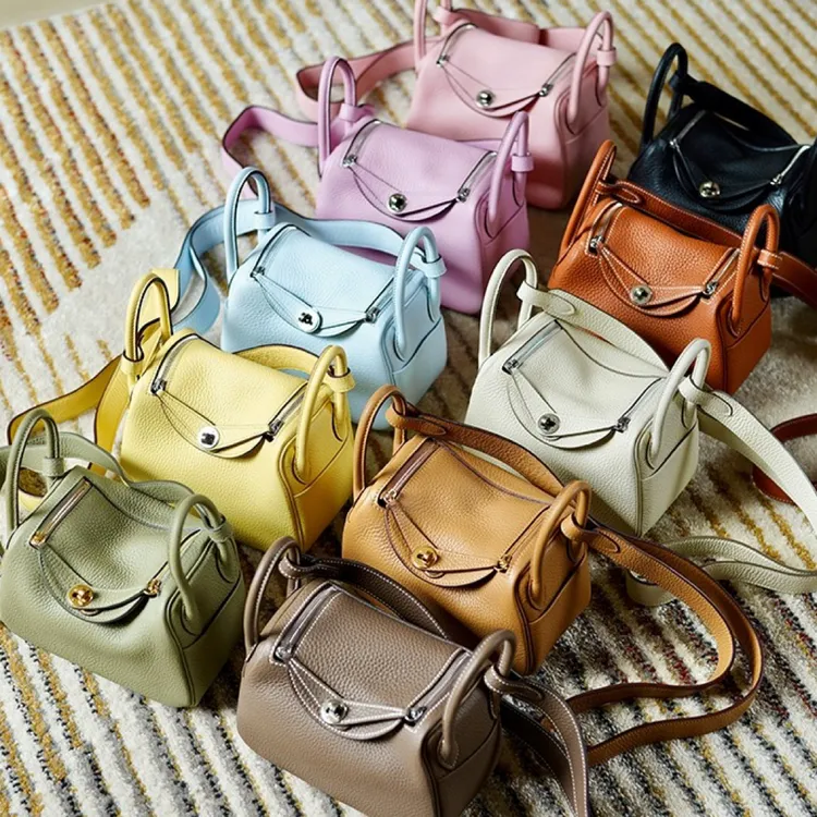 琳迪包医生上班包真皮女包潮单肩斜挎手提斜跨药箱包时尚百搭女生