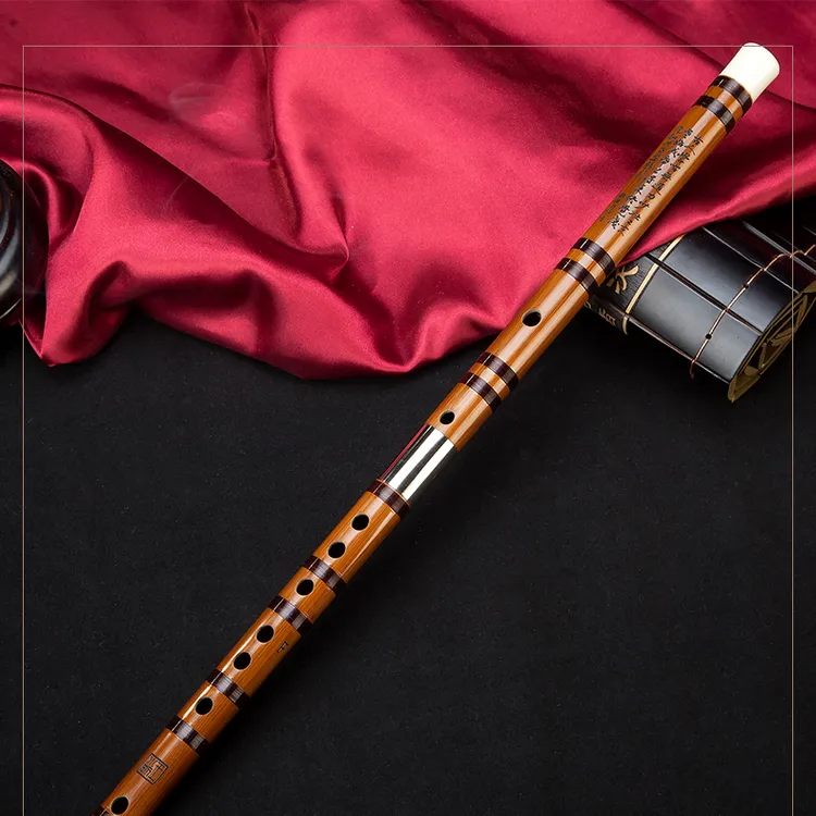 王小刚专业舞台演奏自学竹笛乐器高档苦竹笛正品演奏级横笛笛子