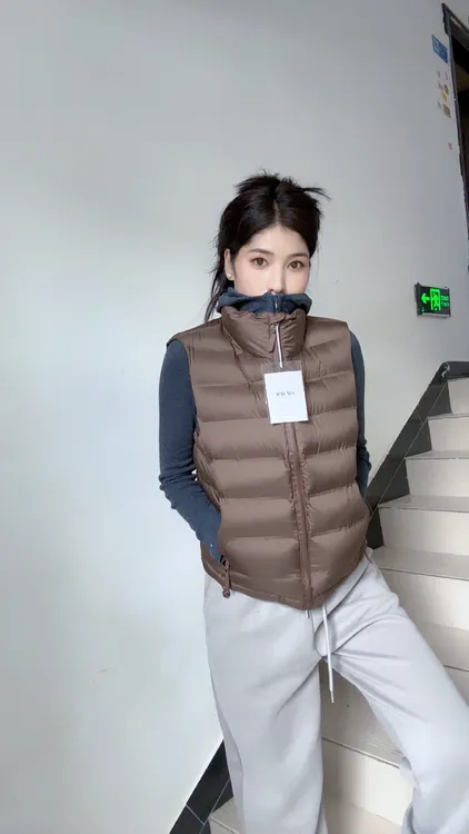 棉衣马夹休闲女款短款