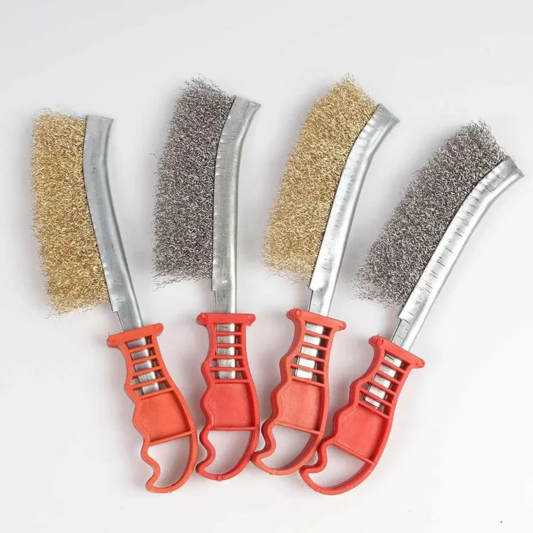 长柄钢丝刷工业除锈刷子烧烤炉清洁铁丝刷不锈钢丝刀刷