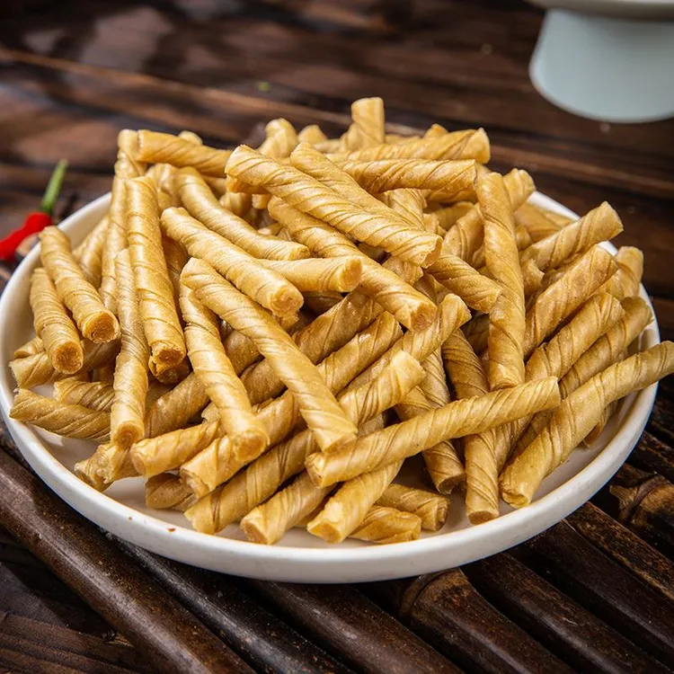 豆筋豆棍干货豆丁豆卷人造肉豆制品做辣条食材腐竹皮涮火锅麻辣烫