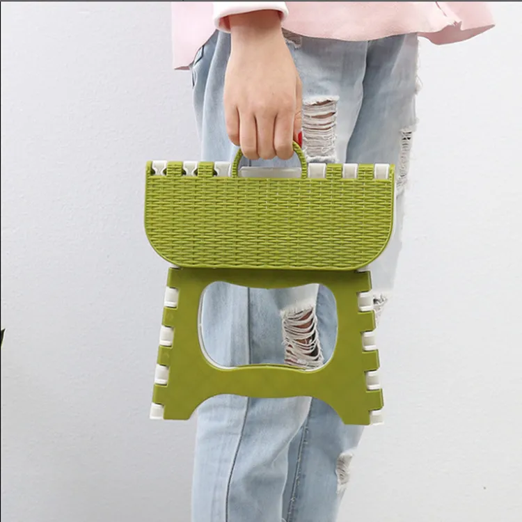 家用塑料折叠小凳子户外便携钓鱼马扎卫生间浴室儿童换鞋椅子板凳