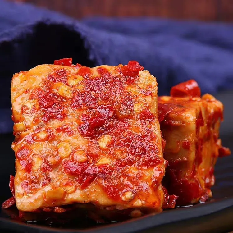 湖南特产湘春丫头霉豆腐湘西龙山洗车河霉豆腐香辣豆腐乳252g