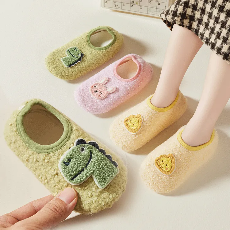 儿童地板袜防滑隔凉宝宝亲子成人鞋袜学步鞋婴儿地板鞋秋冬亲子装