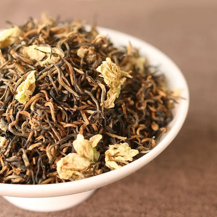 茉莉金骏眉浓香型2025新茶茉莉红茶茉莉花香蜜香浓郁