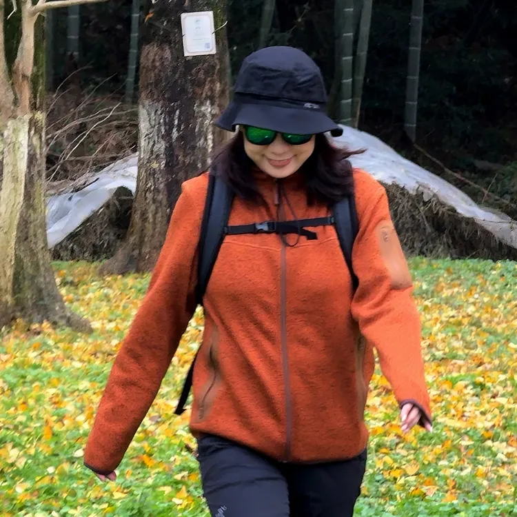 Ms.Qnn“鸟家抓绒衣”防风保暖男女同款连帽卫衣外套 37C1157 Q姐