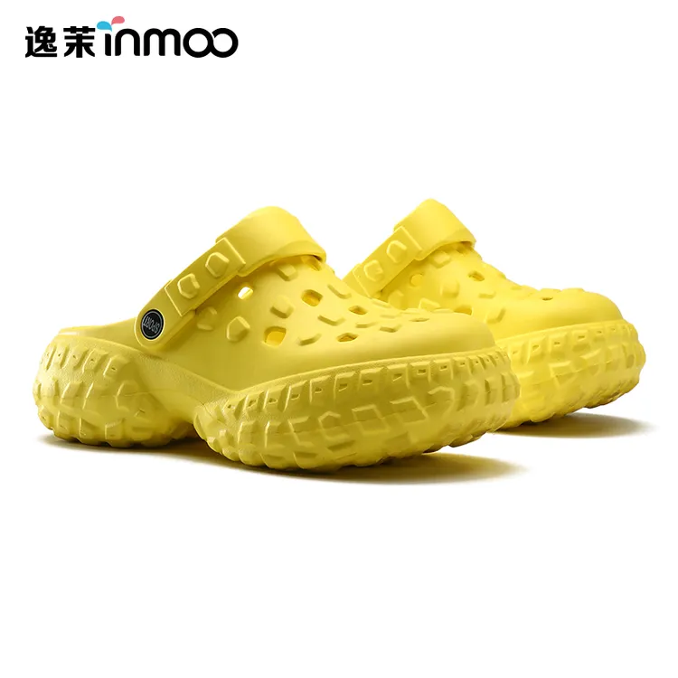 洞洞鞋男士夏外穿2024新款防滑耐磨踩屎感运动包头沙滩凉拖鞋