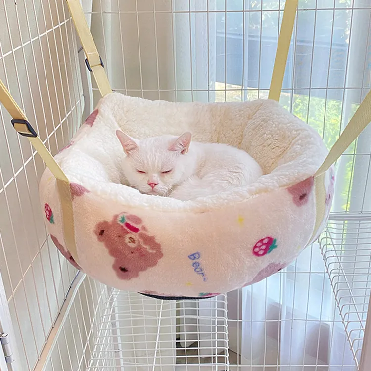 猫笼猫窝挂笼吊床猫咪睡觉的窝踩奶布偶猫专用冬季保暖吊篮睡窝